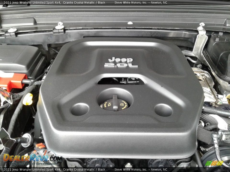 2021 Jeep Wrangler Unlimited Sport 4x4 2.0 Liter Turbocharged DOHC 16-Valve VVT 4 Cylinder Engine Photo #9