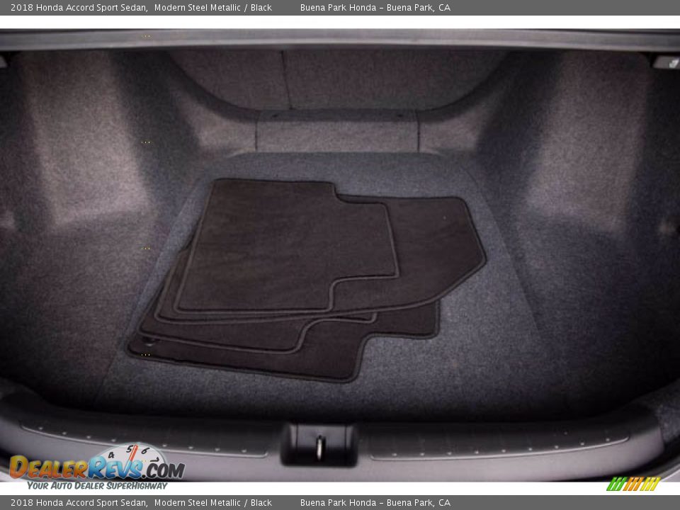 2018 Honda Accord Sport Sedan Modern Steel Metallic / Black Photo #20