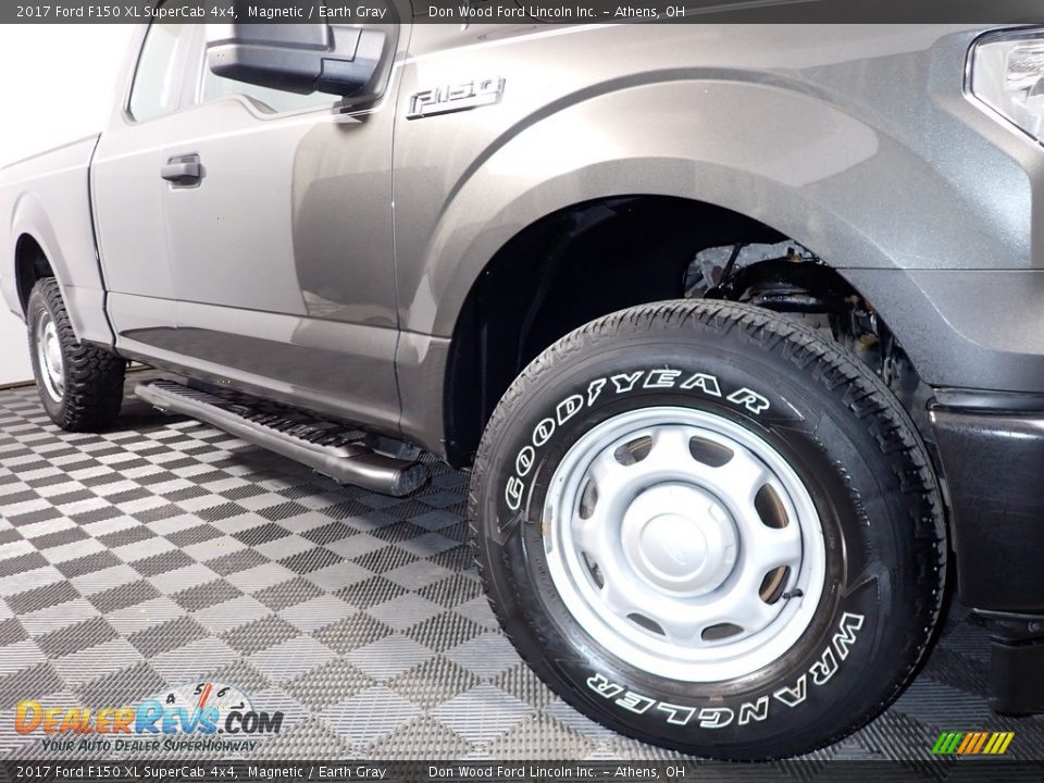 2017 Ford F150 XL SuperCab 4x4 Magnetic / Earth Gray Photo #3