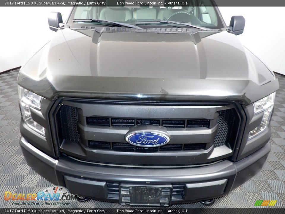 2017 Ford F150 XL SuperCab 4x4 Magnetic / Earth Gray Photo #4