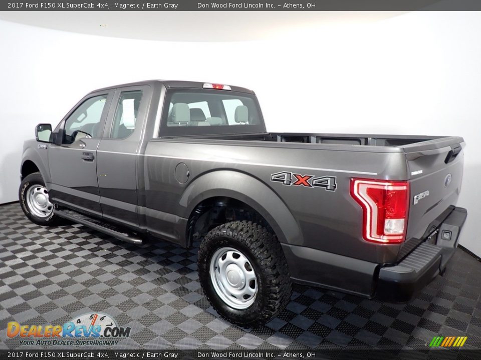 2017 Ford F150 XL SuperCab 4x4 Magnetic / Earth Gray Photo #9