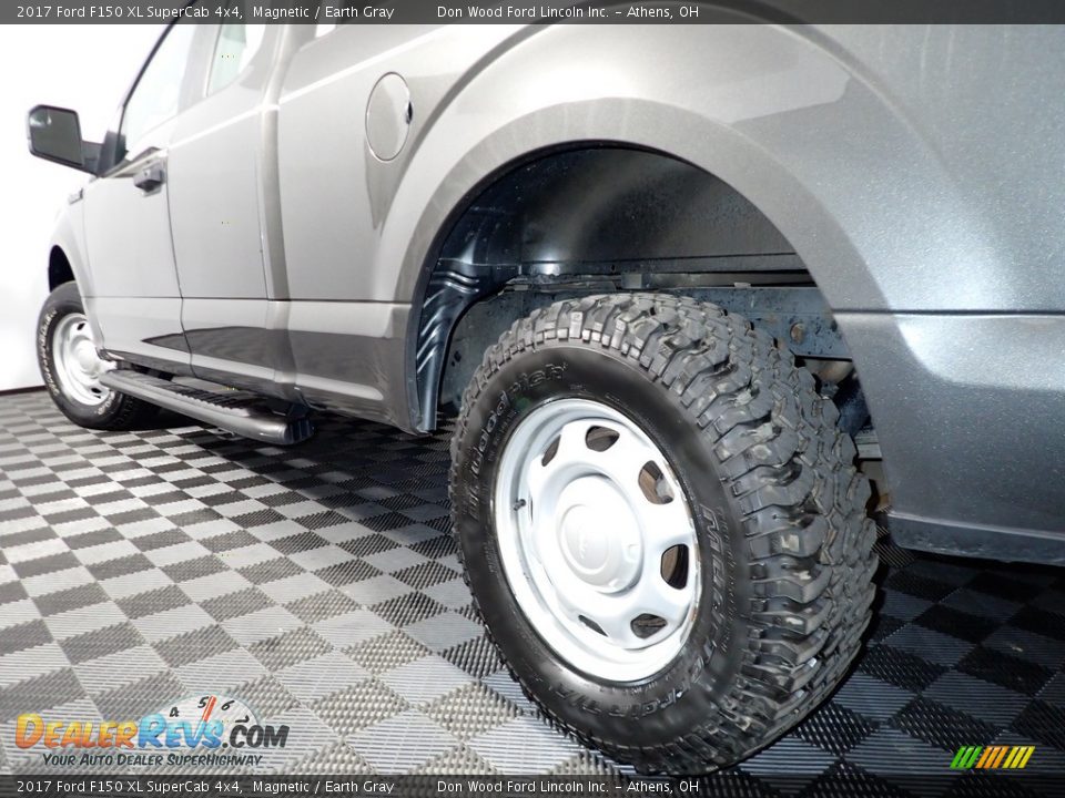 2017 Ford F150 XL SuperCab 4x4 Magnetic / Earth Gray Photo #10
