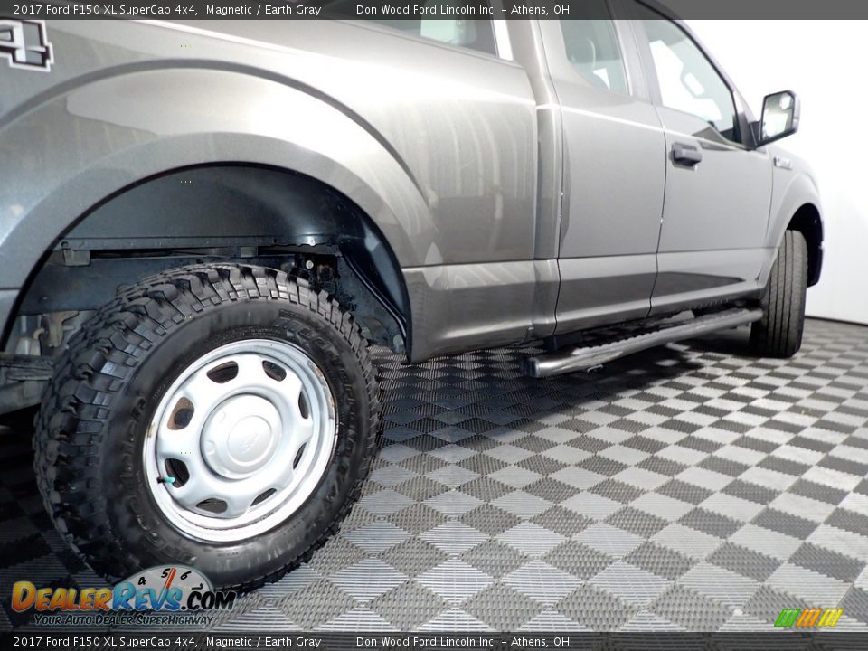 2017 Ford F150 XL SuperCab 4x4 Magnetic / Earth Gray Photo #13