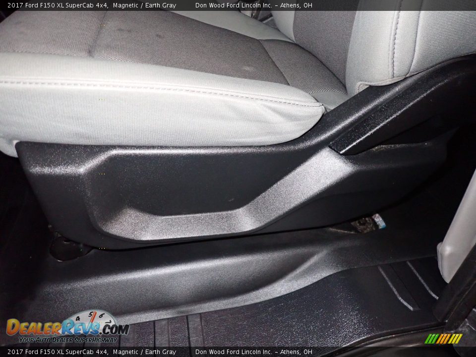 2017 Ford F150 XL SuperCab 4x4 Magnetic / Earth Gray Photo #15