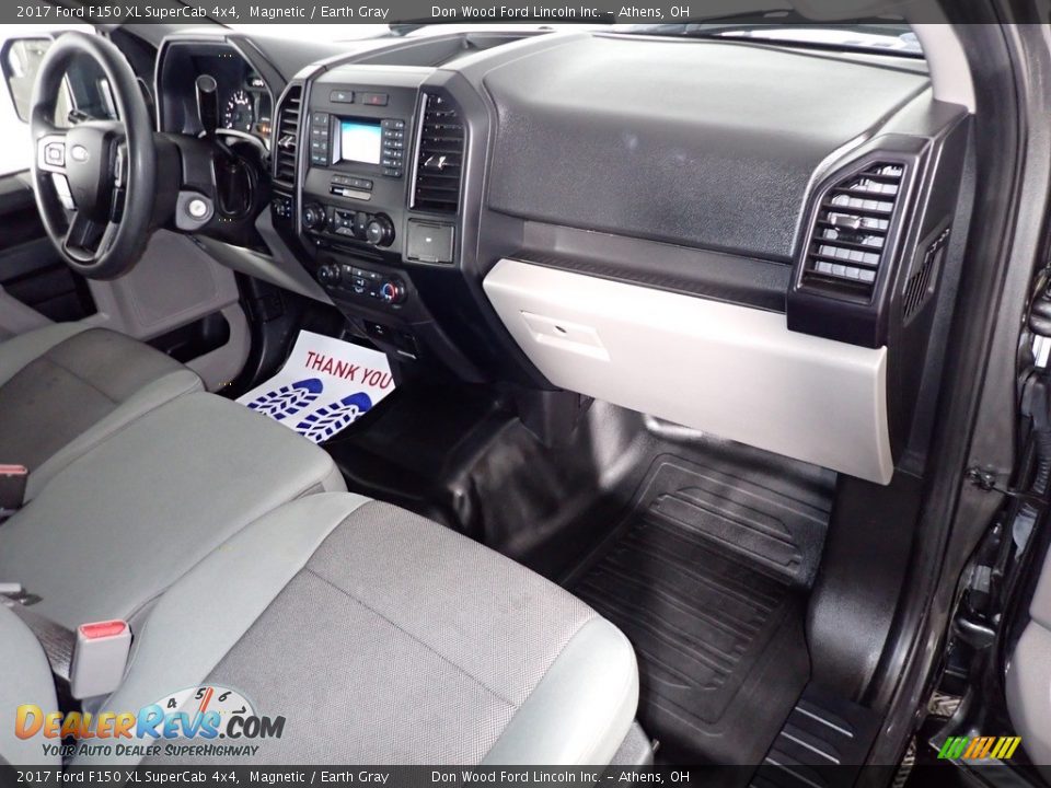 2017 Ford F150 XL SuperCab 4x4 Magnetic / Earth Gray Photo #20
