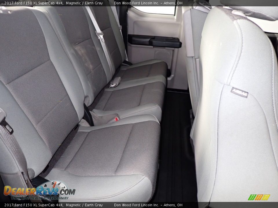 2017 Ford F150 XL SuperCab 4x4 Magnetic / Earth Gray Photo #21