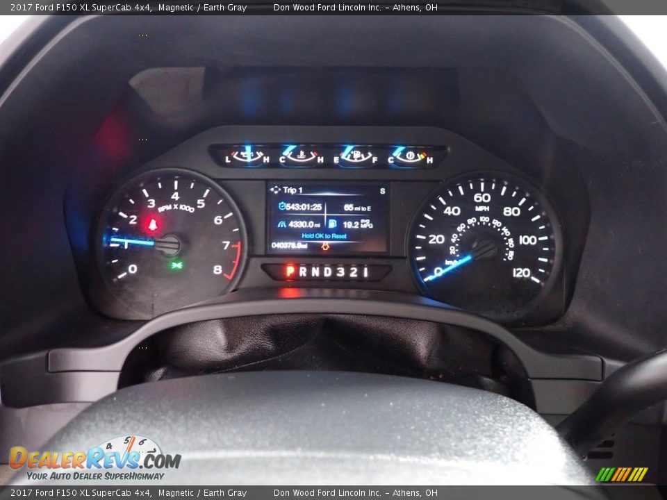 2017 Ford F150 XL SuperCab 4x4 Magnetic / Earth Gray Photo #22
