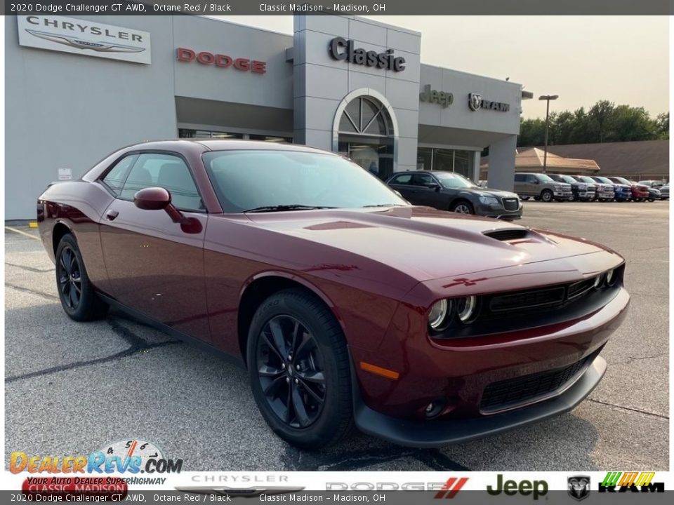 2020 Dodge Challenger GT AWD Octane Red / Black Photo #1