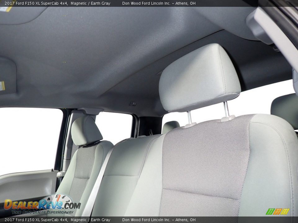 2017 Ford F150 XL SuperCab 4x4 Magnetic / Earth Gray Photo #26