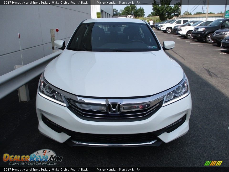 2017 Honda Accord Sport Sedan White Orchid Pearl / Black Photo #8