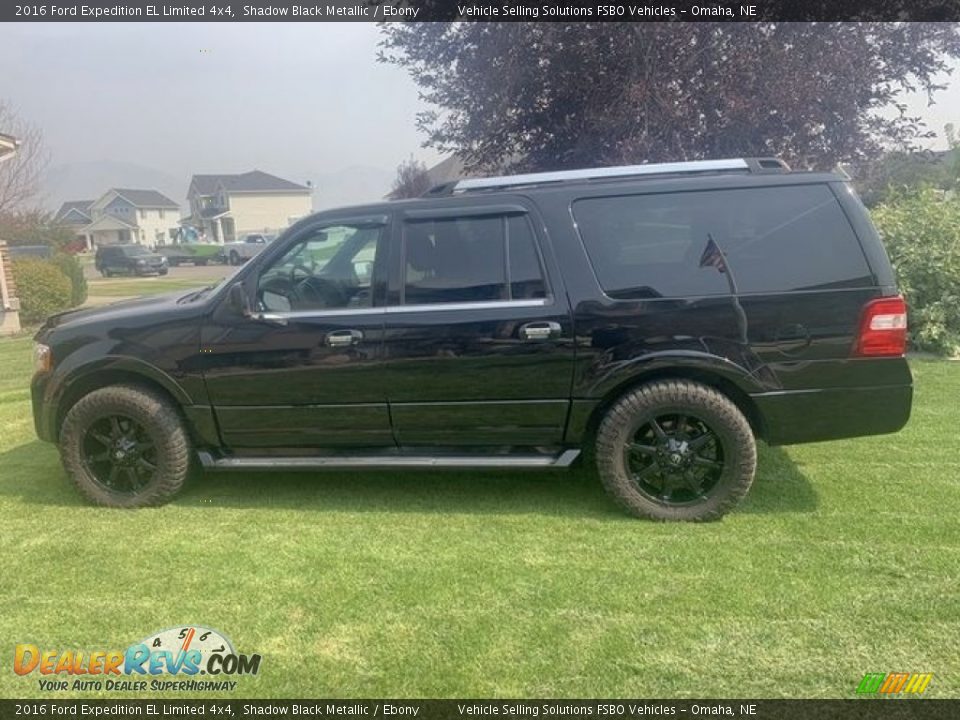 2016 Ford Expedition EL Limited 4x4 Shadow Black Metallic / Ebony Photo #1