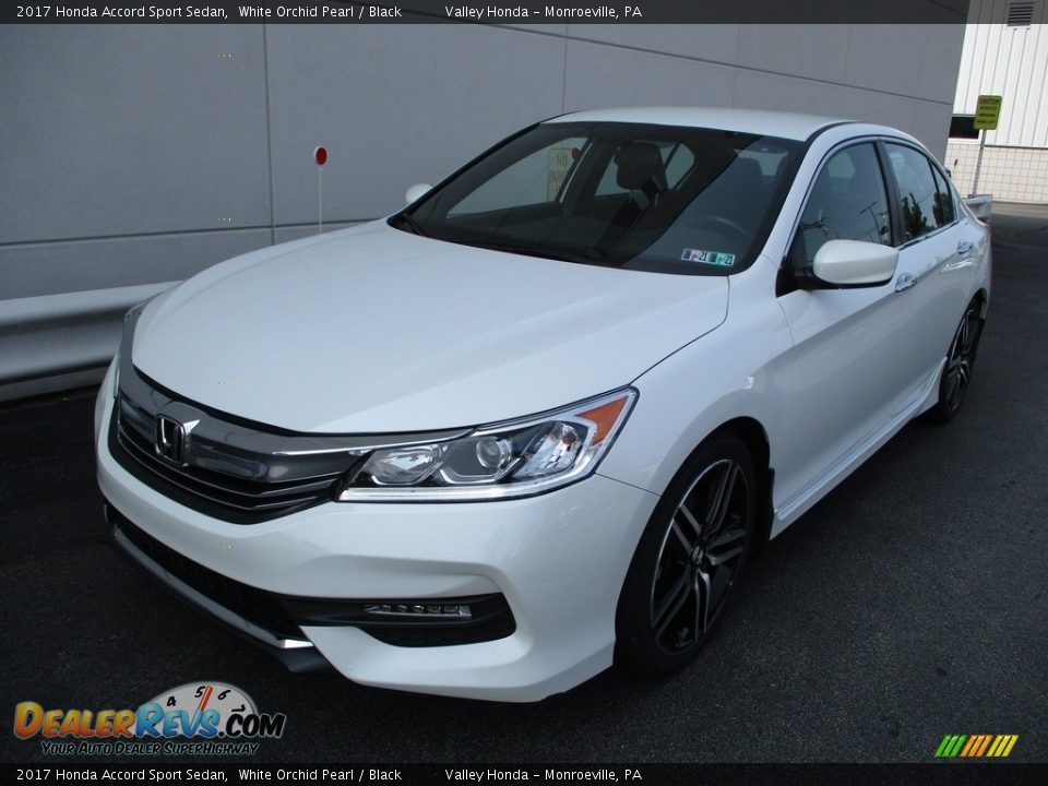 2017 Honda Accord Sport Sedan White Orchid Pearl / Black Photo #9