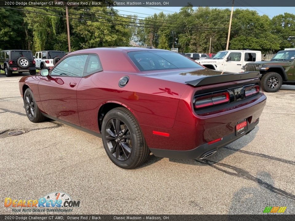 2020 Dodge Challenger GT AWD Octane Red / Black Photo #9