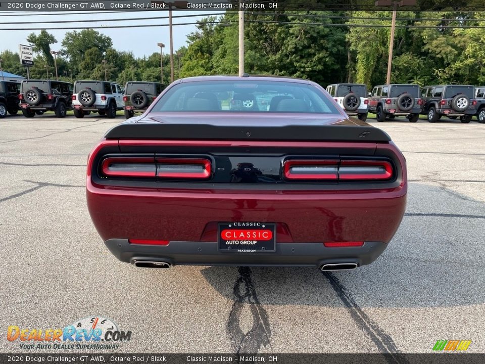2020 Dodge Challenger GT AWD Octane Red / Black Photo #10