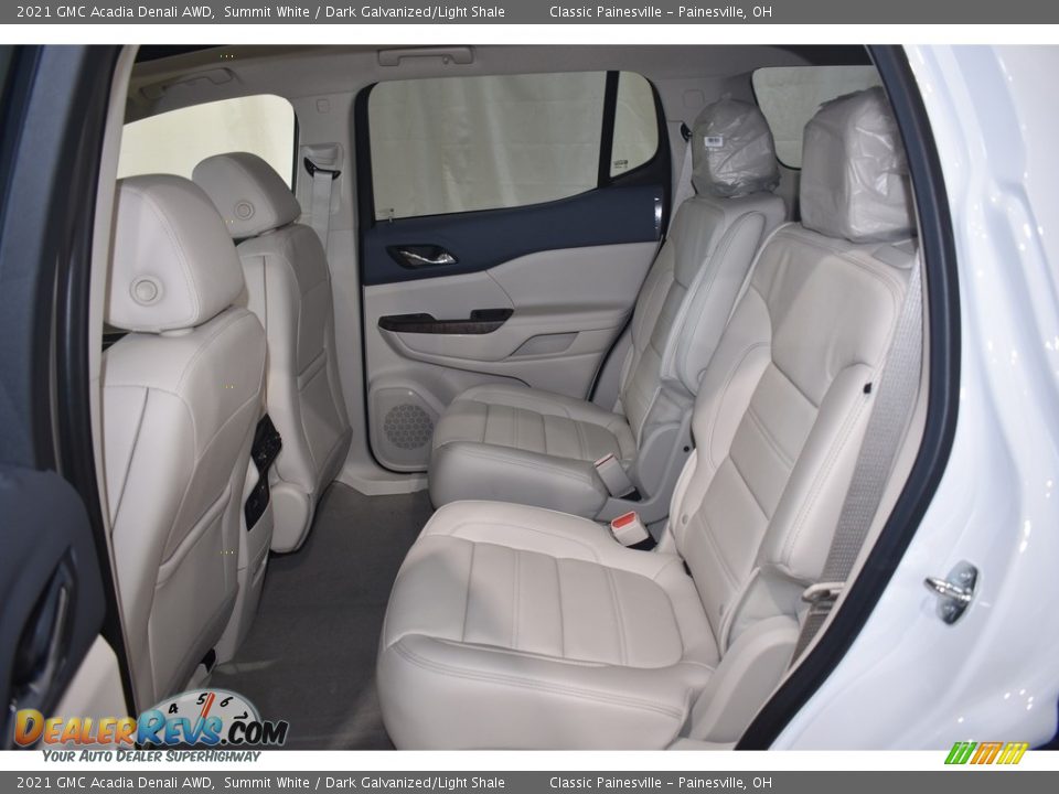 2021 GMC Acadia Denali AWD Summit White / Dark Galvanized/Light Shale Photo #8