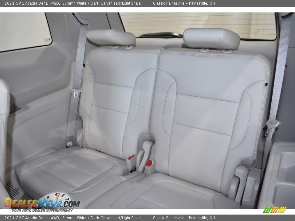 2021 GMC Acadia Denali AWD Summit White / Dark Galvanized/Light Shale Photo #9