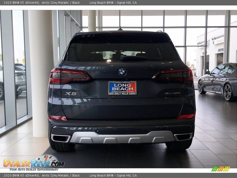 2020 BMW X5 sDrive40i Arctic Grey Metallic / Black Photo #4
