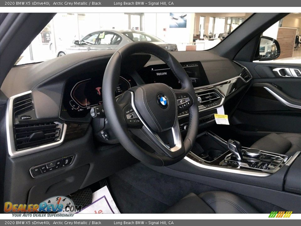 2020 BMW X5 sDrive40i Arctic Grey Metallic / Black Photo #7