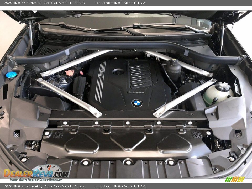 2020 BMW X5 sDrive40i Arctic Grey Metallic / Black Photo #10