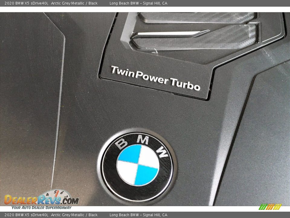 2020 BMW X5 sDrive40i Arctic Grey Metallic / Black Photo #11