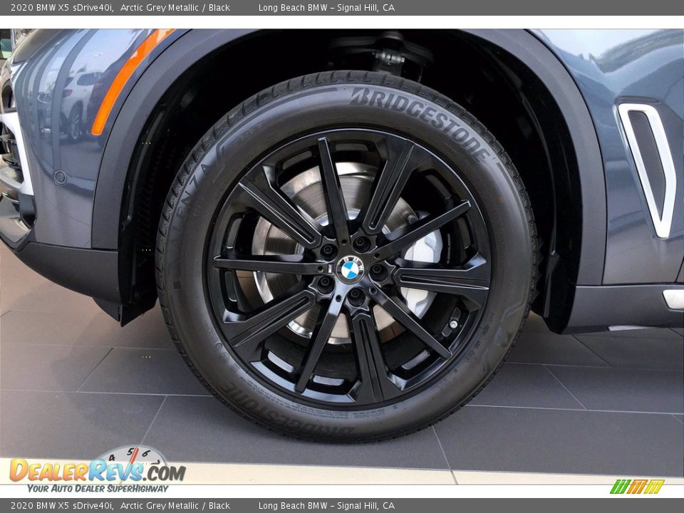 2020 BMW X5 sDrive40i Arctic Grey Metallic / Black Photo #12