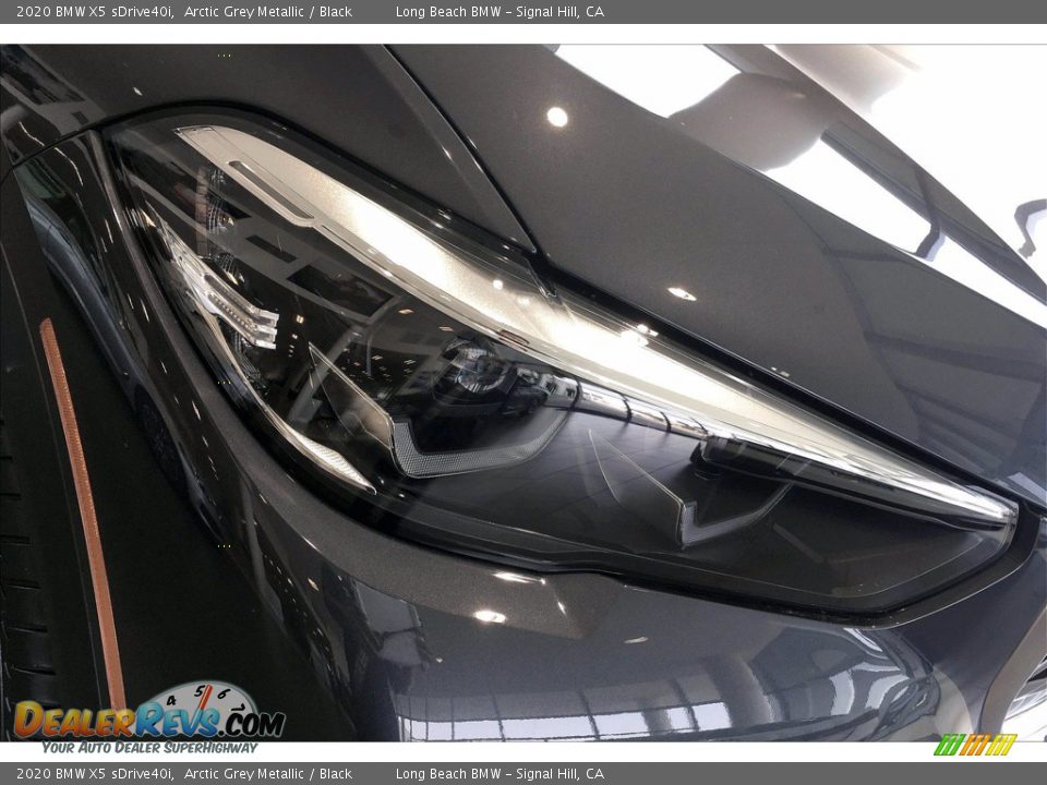 2020 BMW X5 sDrive40i Arctic Grey Metallic / Black Photo #14