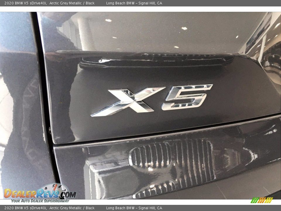 2020 BMW X5 sDrive40i Arctic Grey Metallic / Black Photo #16