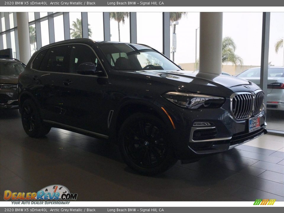 2020 BMW X5 sDrive40i Arctic Grey Metallic / Black Photo #19