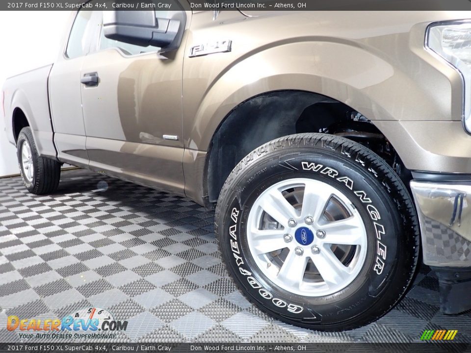 2017 Ford F150 XL SuperCab 4x4 Caribou / Earth Gray Photo #3