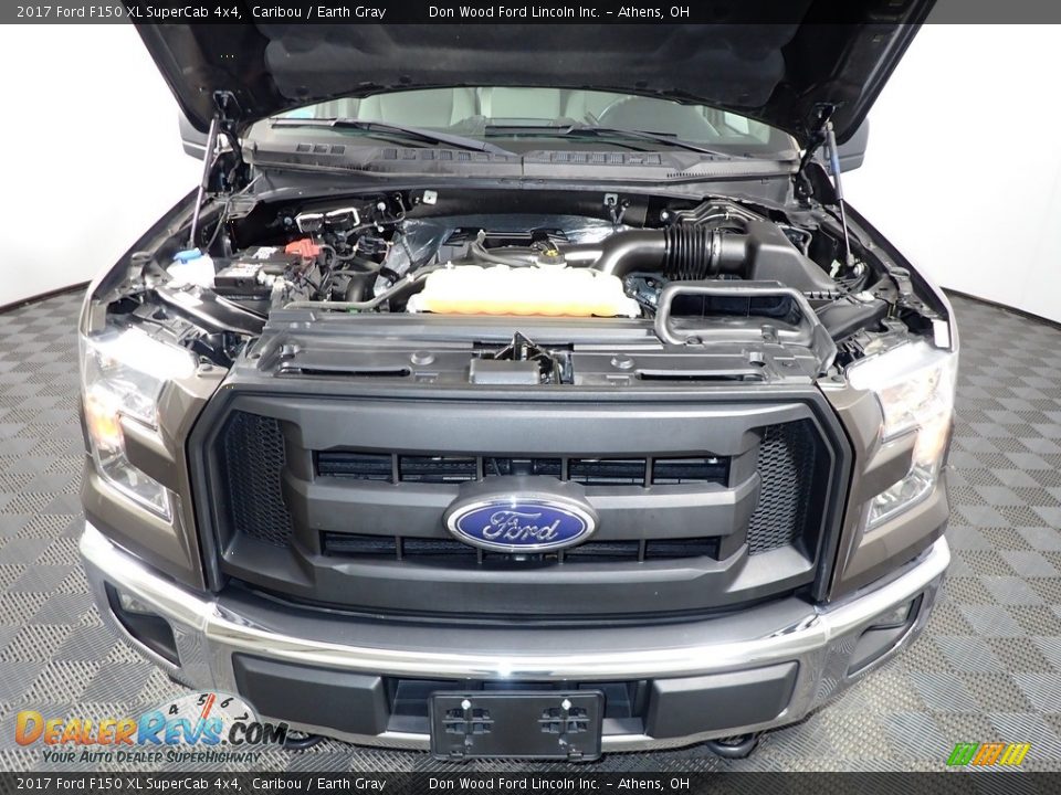 2017 Ford F150 XL SuperCab 4x4 Caribou / Earth Gray Photo #5