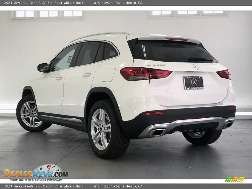 2021 Mercedes-Benz GLA 250 Polar White / Black Photo #2