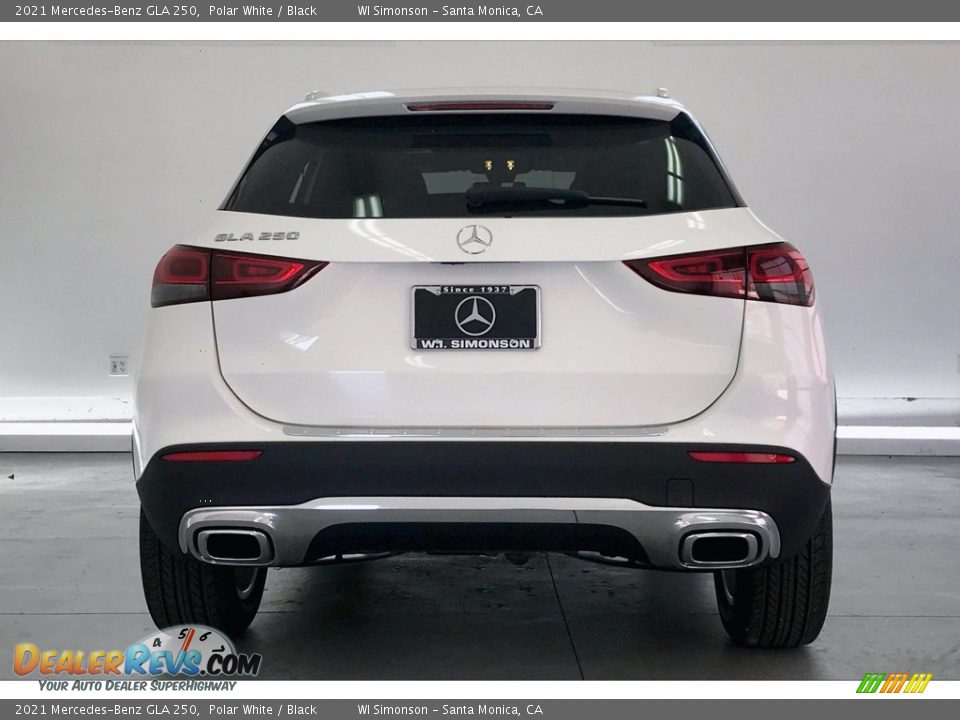 2021 Mercedes-Benz GLA 250 Polar White / Black Photo #3