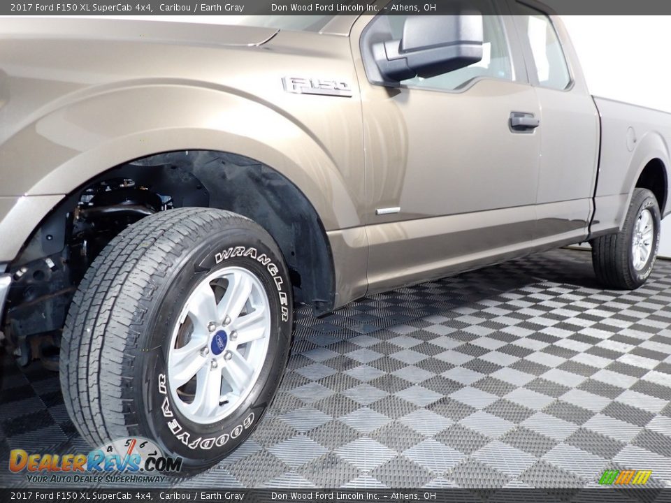 2017 Ford F150 XL SuperCab 4x4 Caribou / Earth Gray Photo #8