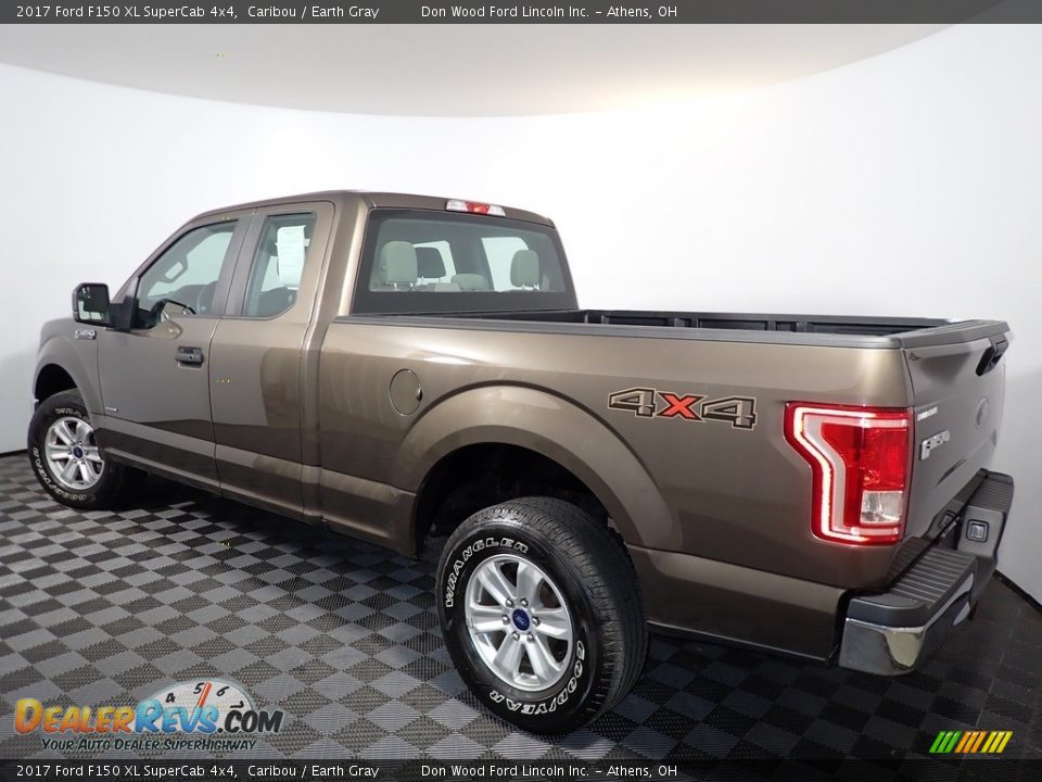 2017 Ford F150 XL SuperCab 4x4 Caribou / Earth Gray Photo #9