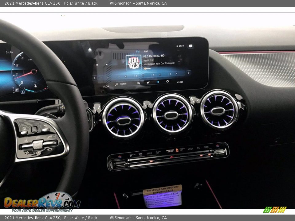 2021 Mercedes-Benz GLA 250 Polar White / Black Photo #6