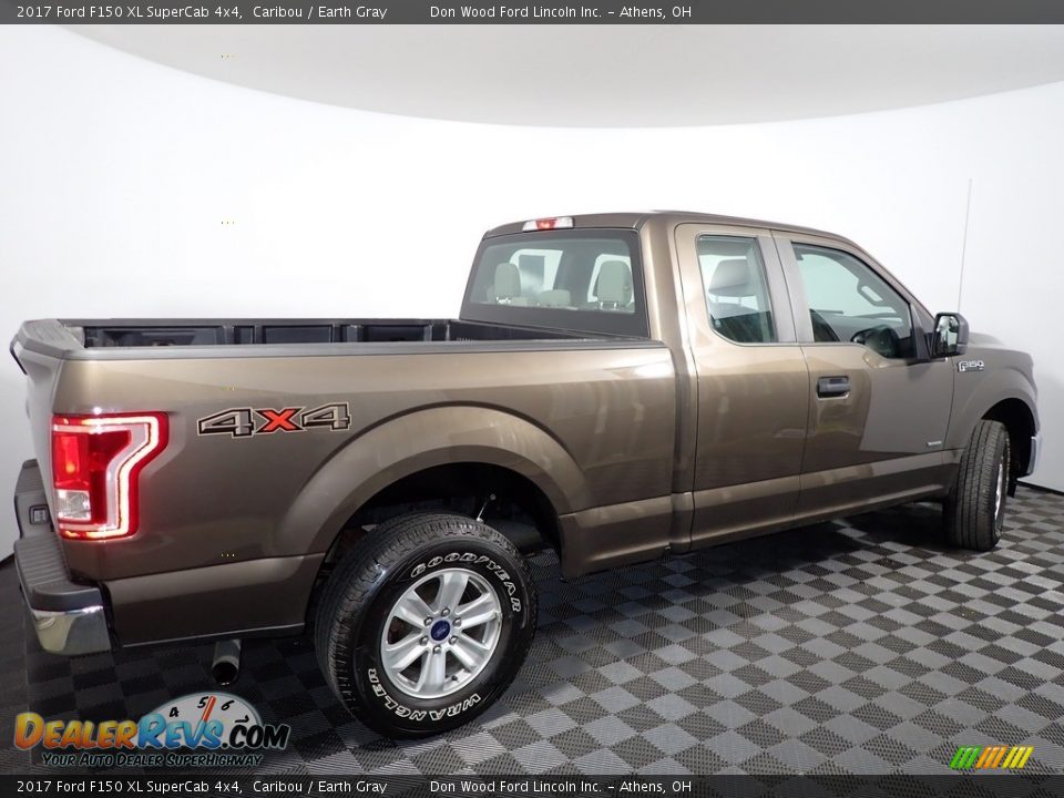 2017 Ford F150 XL SuperCab 4x4 Caribou / Earth Gray Photo #12