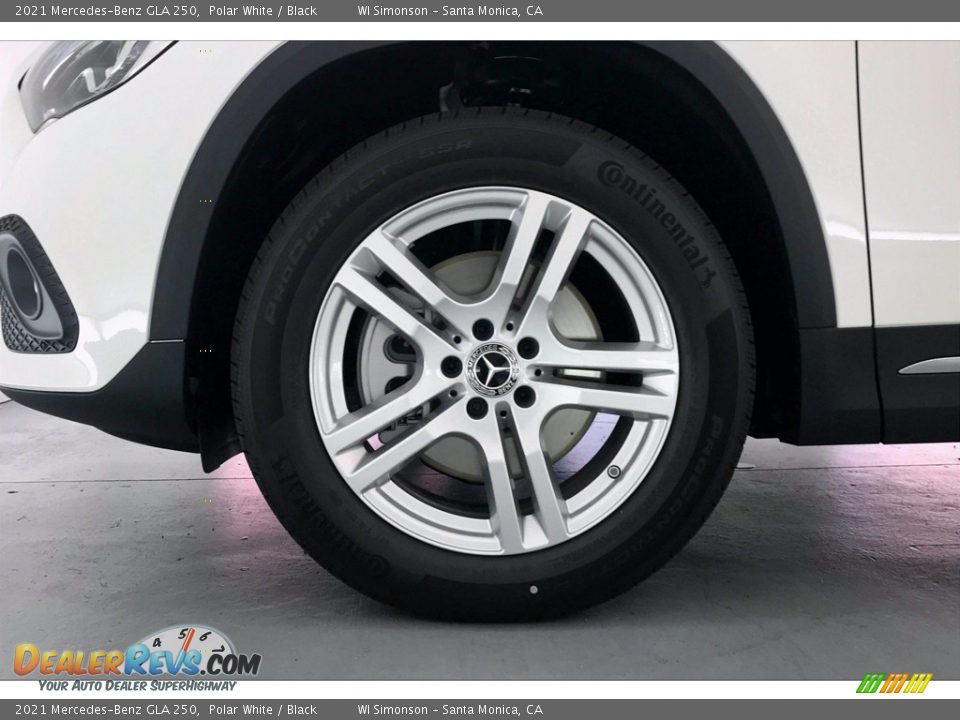2021 Mercedes-Benz GLA 250 Polar White / Black Photo #9