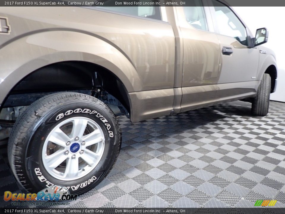2017 Ford F150 XL SuperCab 4x4 Caribou / Earth Gray Photo #13