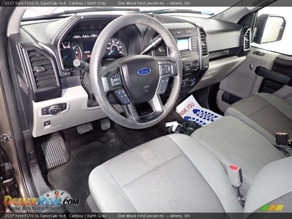 2017 Ford F150 XL SuperCab 4x4 Caribou / Earth Gray Photo #16
