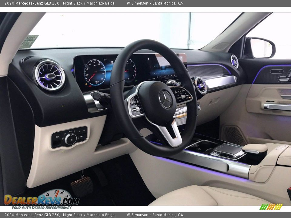 2020 Mercedes-Benz GLB 250 Night Black / Macchiato Beige Photo #4