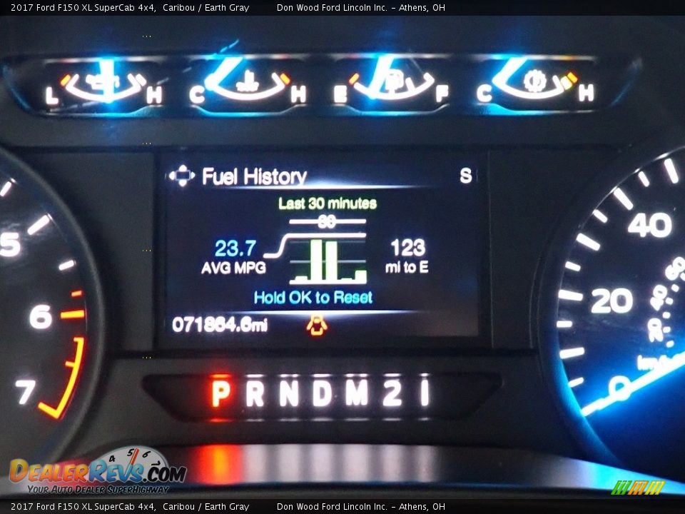 2017 Ford F150 XL SuperCab 4x4 Caribou / Earth Gray Photo #22