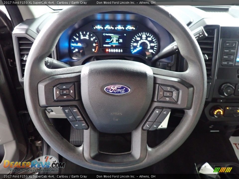 2017 Ford F150 XL SuperCab 4x4 Caribou / Earth Gray Photo #23