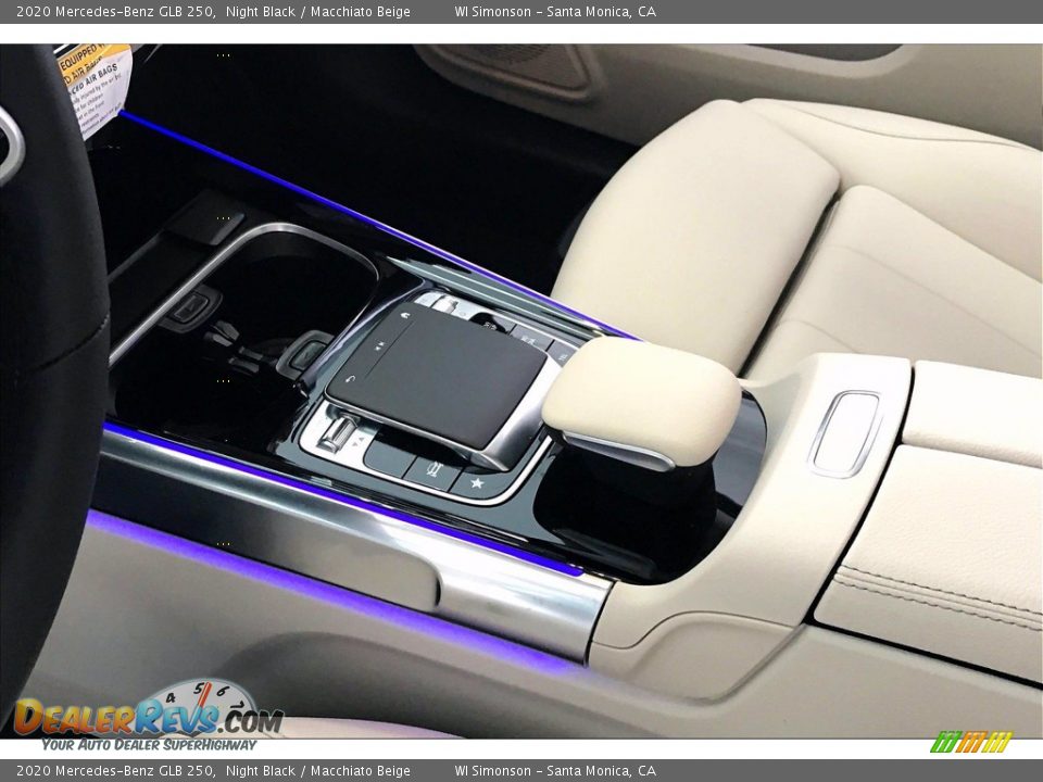 2020 Mercedes-Benz GLB 250 Night Black / Macchiato Beige Photo #7