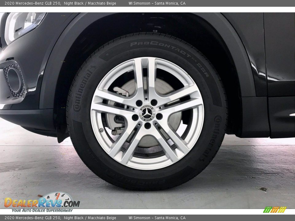 2020 Mercedes-Benz GLB 250 Night Black / Macchiato Beige Photo #9