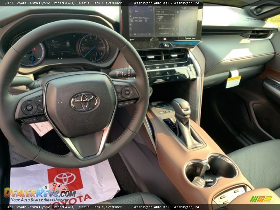 Dashboard of 2021 Toyota Venza Hybrid Limited AWD Photo #3