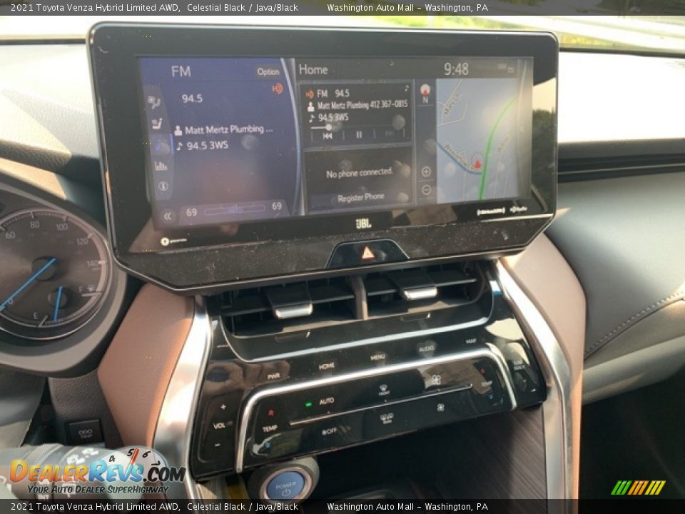 Controls of 2021 Toyota Venza Hybrid Limited AWD Photo #4
