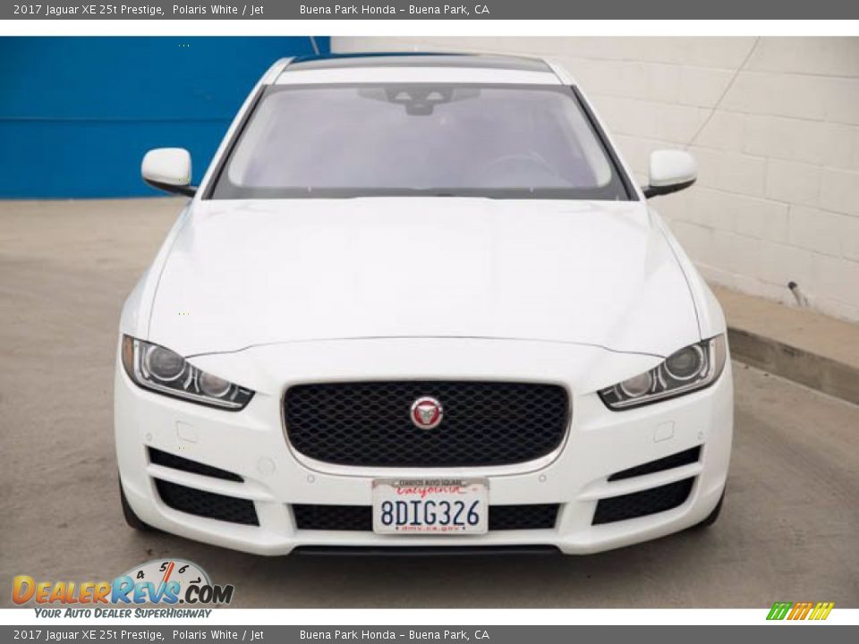 2017 Jaguar XE 25t Prestige Polaris White / Jet Photo #7