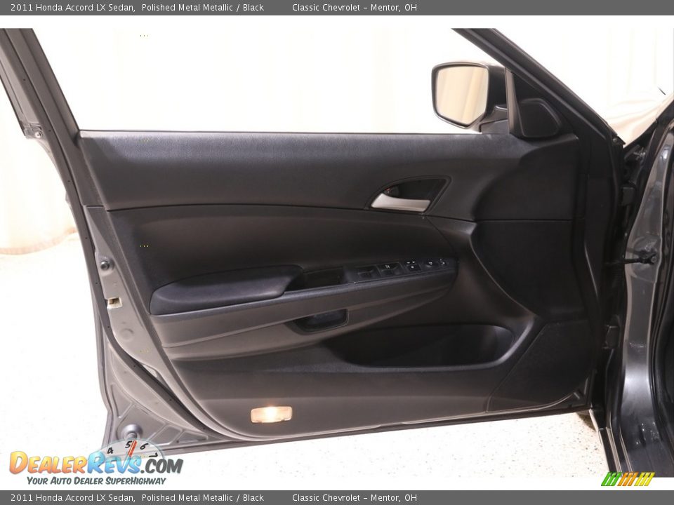 2011 Honda Accord LX Sedan Polished Metal Metallic / Black Photo #4