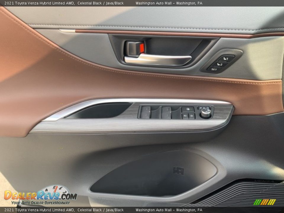 Door Panel of 2021 Toyota Venza Hybrid Limited AWD Photo #13
