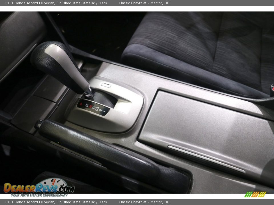 2011 Honda Accord LX Sedan Polished Metal Metallic / Black Photo #11
